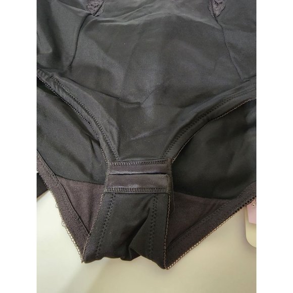 Maiden Form Bra Bodysuit Lace One Piece Shaper Size 42D NEW Black Style 1456 - Picture 6 of 9